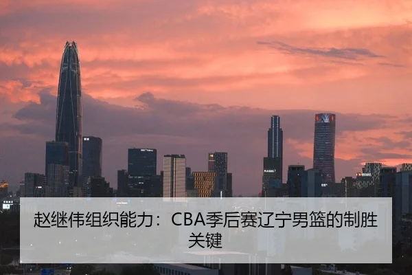 赵继伟组织能力：CBA季后赛辽宁男篮的制胜关键